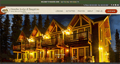 Desktop Screenshot of paradiselodge.com